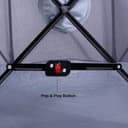 ساحة لعب أطفال رمادي بيبي سايف Baby Safe - Foldable Playard - Grey