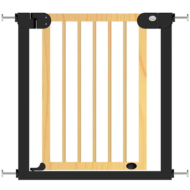 Baby Safe - Metal Safety gate - Black