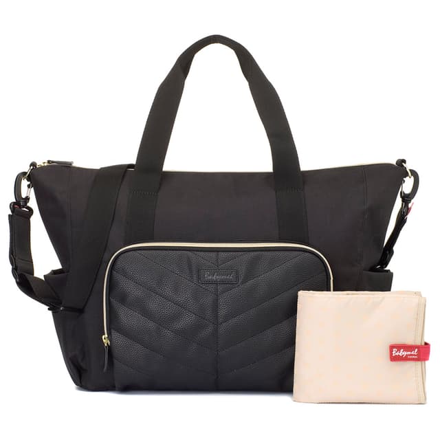 Babymel Amber Diaper Bag Black Jomla.ae
