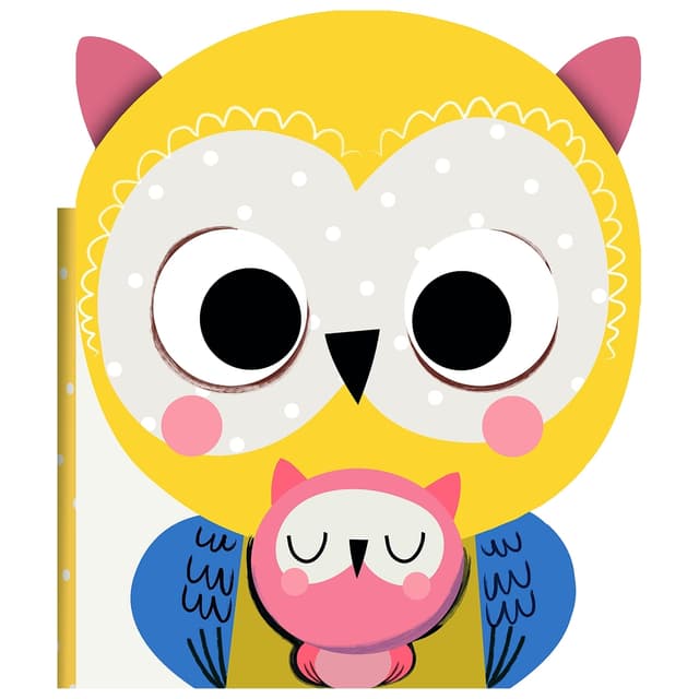 كتاب قماشي للأطفال باللغة الإنجليزية بومة باونس Baby's Soft Buddies Owl