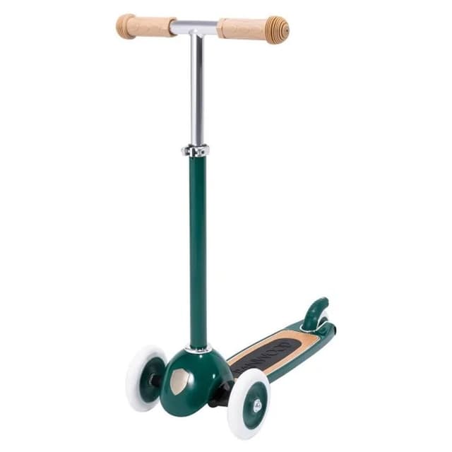 سكوتر اطفال ثلاث عجلات قابل للتعديل أخضر بانوود Banwood - Scooter