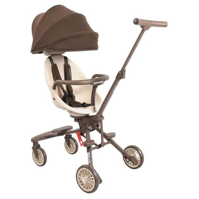 Baobaohao - 2-way Foldable Stroller - Brown