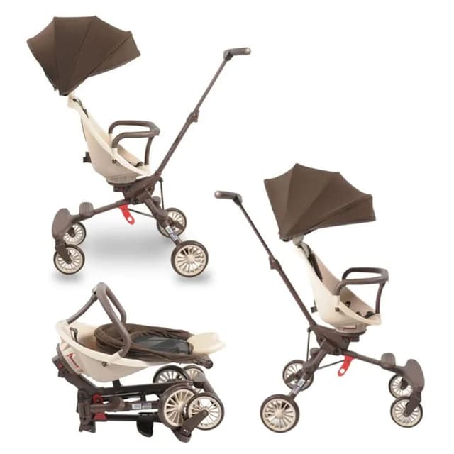 Baobaohao - 2-way Foldable Stroller - Brown