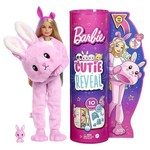 Barbie - Cutie Reveal Doll 1 - Bunny