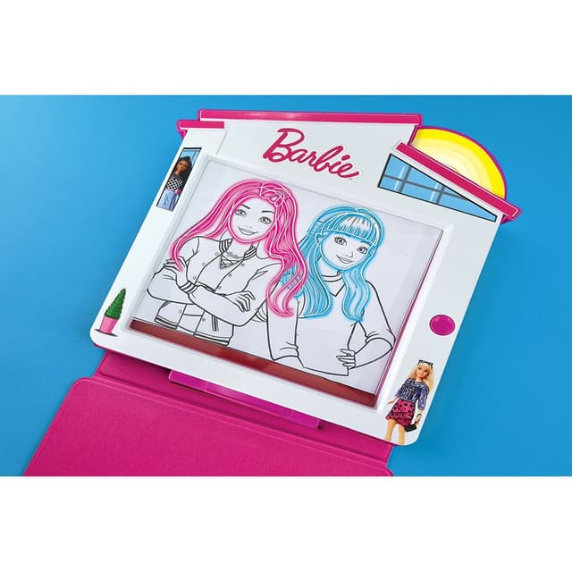 لوحة دريم هاوس المتوهجة الفاخرة من شركة باربي  Barbie - Dreamhouse Premium Glow Pad