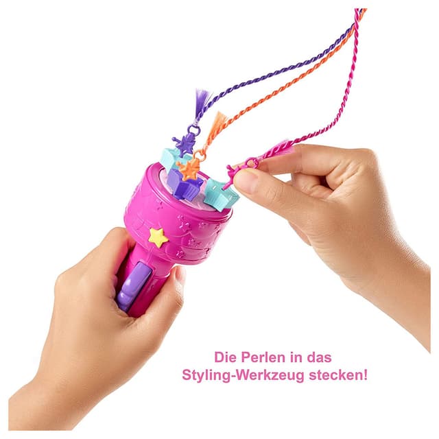 لعبه باربي شعر طويل ومعدات تصفيف شعر باربي Barbie - Dreamtopia Twist