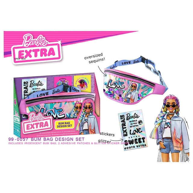 Barbie - Extra Bum Bag Design Set