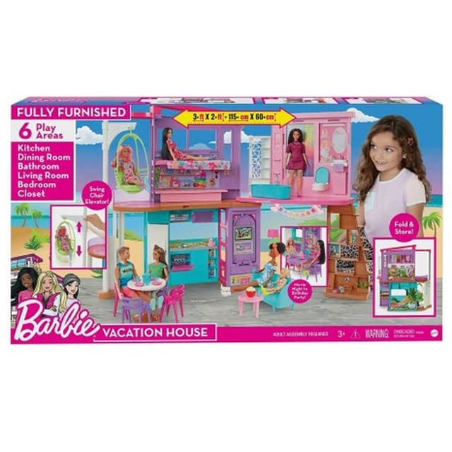 بيت باربي بلاستيك باربي Barbie - Vacation House