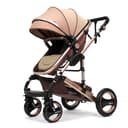 عربيه اطفال بني بيليكو Belecoo 6 Khaki Classic 3 in 1 Pram