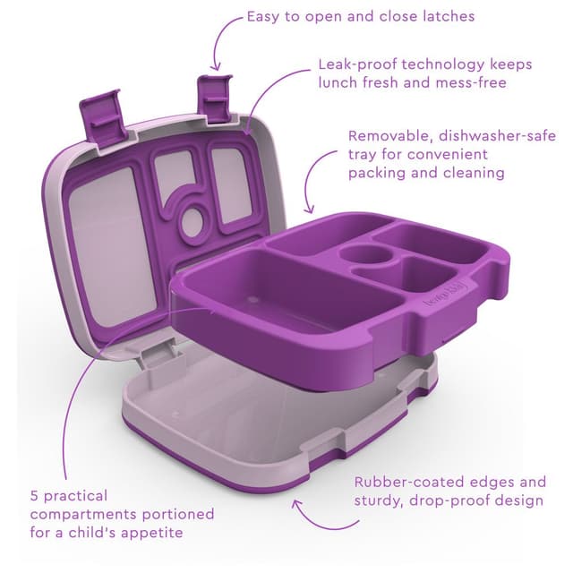 Bentgo - Kids Bento Box - Purple