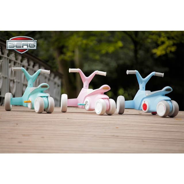 دراجة للأطفال دواسة أربع عجلات أخضر بيرج Berg -  Go2 GO-Kart - Mint