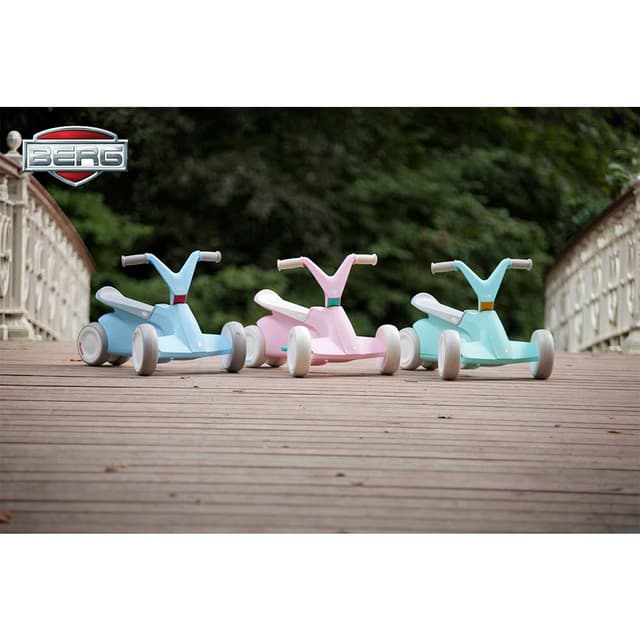 دراجة للأطفال دواسة أربع عجلات أخضر بيرج Berg -  Go2 GO-Kart - Mint