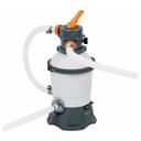 مسبح كبير منزلي 360 × 360 × 120 سم بإطار فولاذي ونظام فلترة بيست واي Bestway Hydrium Pool Set