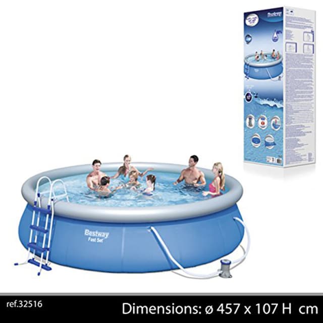 Bestway - 15" x 42" Fast Set Pool Set