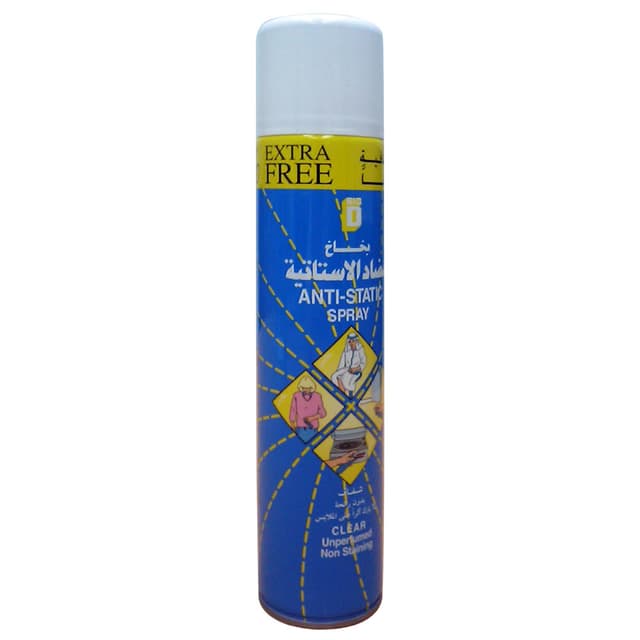 بخاخ كهرباء الملابس 350 مل بيج دي Big D Anti Static Spray