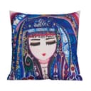مخدة بوليستر وقطن مزخرفة بيغ ديزاين Biggdesign Mavi Su Pillow