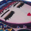 مخدة بوليستر وقطن مزخرفة بيغ ديزاين Biggdesign Mavi Su Pillow