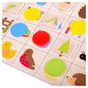 لعبة بينجو للأطفال من عمر 3 سنوات بيجغس الحديقة Bigjigs Garden Bingo