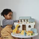 لعبة سفينة نوح للأطفال من عمر السنة بيجيغس Bigjigs Wooden Noah's Ark Toy