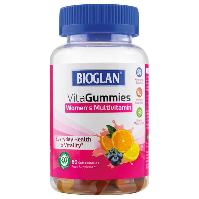 مكمل غذائي للنساء على شكل حلوى مضغية Bioglan Women's VitaGummies