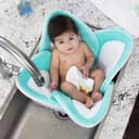 وسادة استحمام للاطفال أزرق بلومينج باث Blooming Bath - Baby Bath Lotus - Blue