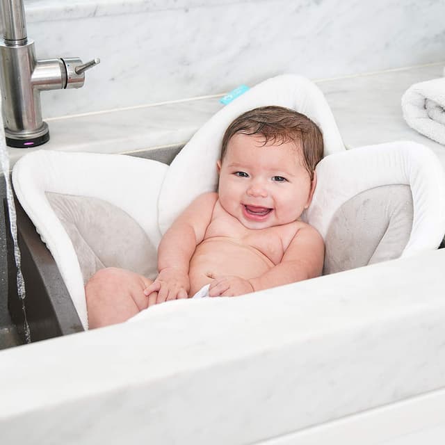 Blooming Bath - Baby Bath Lotus - Grey