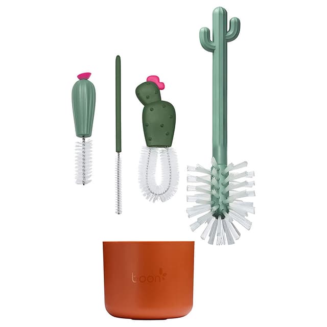 Boon - Cacti Bottle Cleaning Brush Set