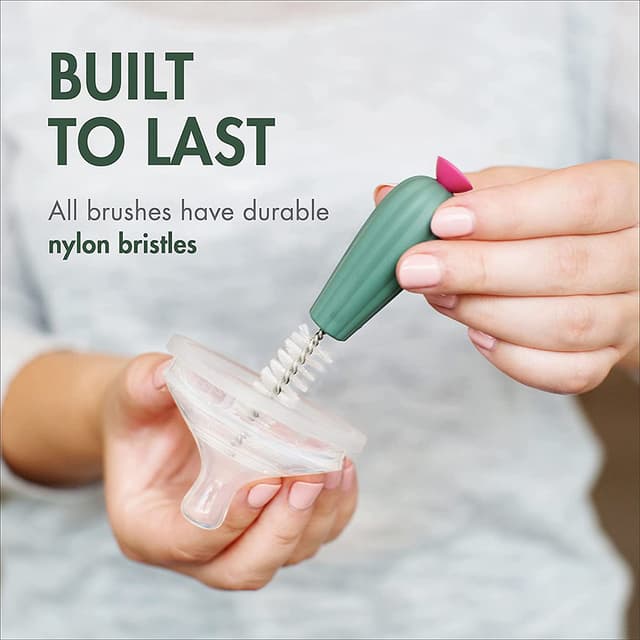 Boon - Cacti Bottle Cleaning Brush Set