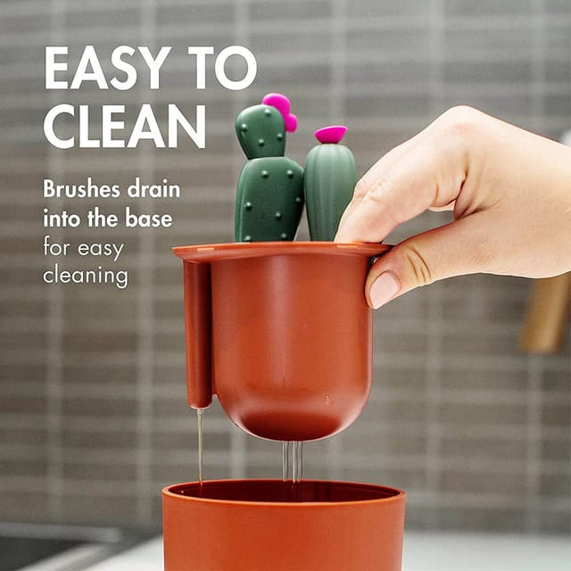 Boon - Cacti Bottle Cleaning Brush Set