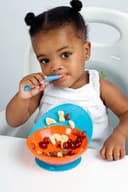 صحن اطفال بقاعدة شفط من بون لون برتقالي Boon Catch Bowl Orange