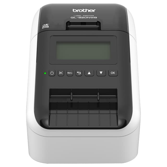 طابعة ملصقات بروذر Brother - QL-820NWB Label Printer