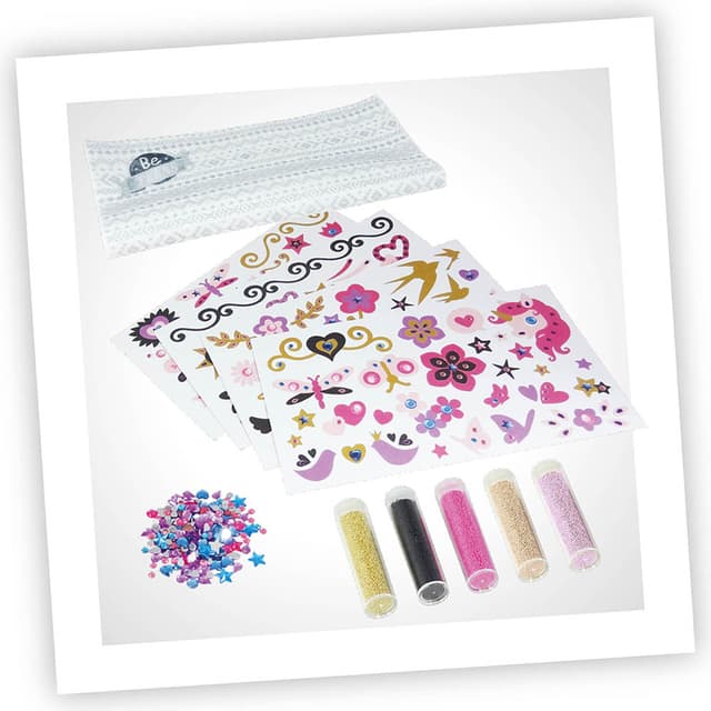 مجموعة وشوم من الخرز من بوكي فرنسا Buki France Bead Tattoos Kit