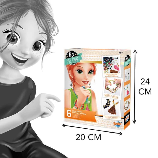 مجموعة وشوم من الخرز من بوكي فرنسا Buki France Bead Tattoos Kit