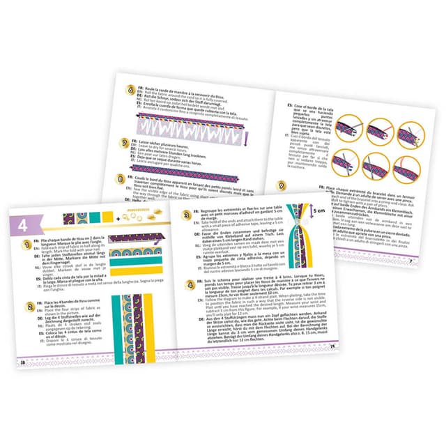 لعبة تصميم مجوهرات مطبوعة بالشمع من بوكي فرنسا Buki France Wax Print Jewellery Kit