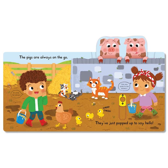 قصص مصورة للأطفال عن المزرعة Busy Farm