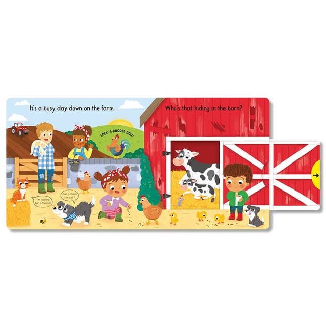 قصص مصورة للأطفال عن المزرعة Busy Farm