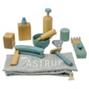 مجموعة أدوات الحلاقة خشبية للأطفال 3 سنوات 8 قطع من أستروب ByAstrup Barber Set