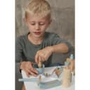 مجموعة أدوات الحلاقة خشبية للأطفال 3 سنوات 8 قطع من أستروب ByAstrup Barber Set