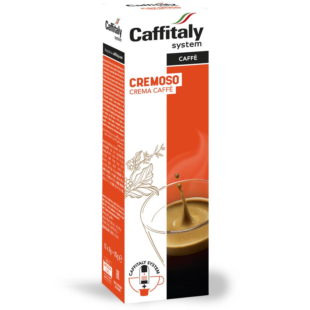 كبسولات قهوة كريمية 140 كغ كبسولات كافيتالي Caffitaly - Cremoso Capsules