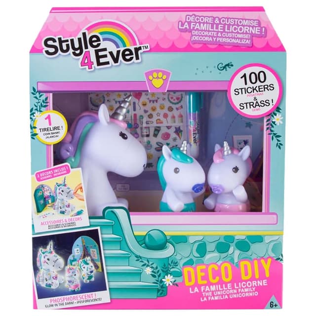 Canal Toys - Deco DIY Unicorn Family