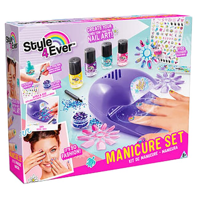 مجموعة مناكير وفن الأظافر من كانال تويز للأطفال Canal Toys Nail Art Manicure Set