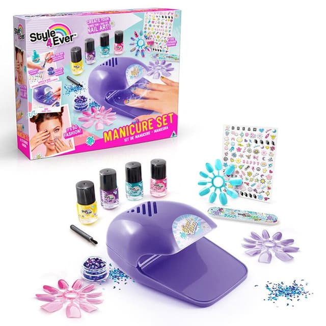 مجموعة مناكير وفن الأظافر من كانال تويز للأطفال Canal Toys Nail Art Manicure Set