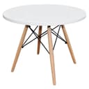 Caramel and Sun - Kids Table - White