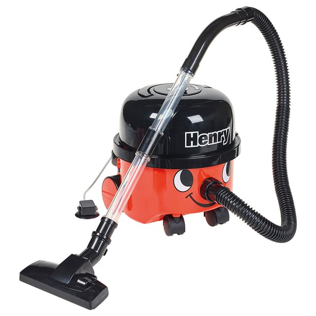مكنسة كهربائية للأطفال هنري باللون الأحمر مقدمة من كاسدون Casdon - Henry Vacuum Cleaner - Red