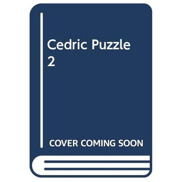 كتاب Cedric Puzzle (Pepe) لغة فرنسية Cedric Puzzle (Pepe)