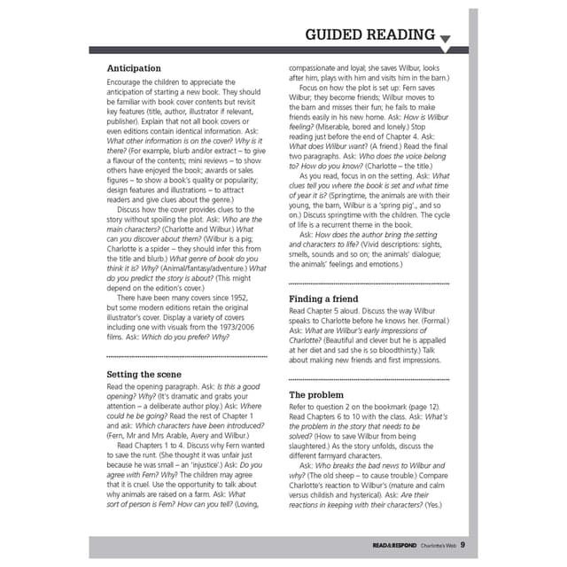 كتاب شبكة شارلوت Charlotte's Web