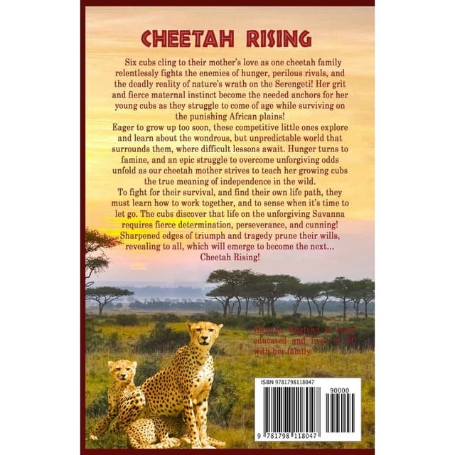 صعود فهود الشيتا كتاب عن حيوان الشيتا الإفريقي  Cheetah Rising
