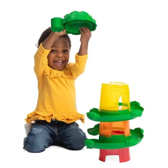 لعبة تركيب بيت الشجرة للاطفال بلاستيك تشيكو Chicco - 2-in-1 Tree House