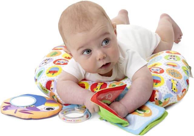 وسادة طبية للبطن للأطفال تشيكو Chicco - Animal Tummy Time Pillow