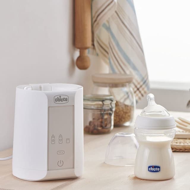 جهاز تسخين الرضاعات أبيض تشيكو Chicco - Home-Travel Bottle Warmer
